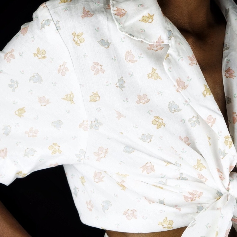 Play Freebird! Handmade 1970s Vintage Top
